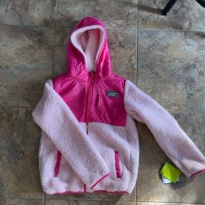 NWT Girls Eddie Bauer Faux Shearling Jacket